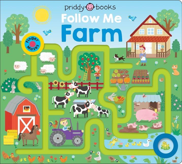 Kniha Maze Book: Follow Me Farm 