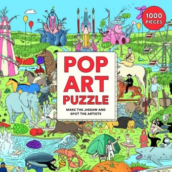 Gra/Zabawka Pop Art Puzzle 