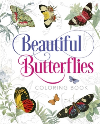 Book Beautiful Butterflies Coloring Book William Lizars