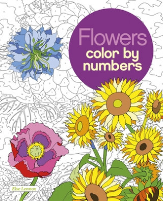 Βιβλίο Flowers Color by Numbers 