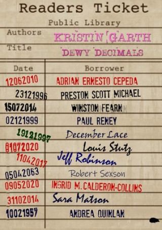 Knjiga Dewy Decimals Kristin Garth