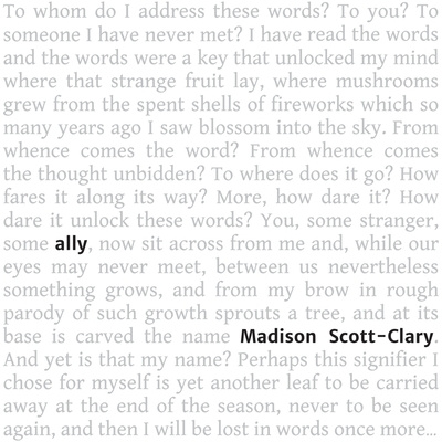 Knjiga ally Madison Scott-Clary