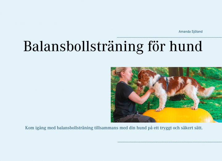 Könyv Balansbollsträning för hund 