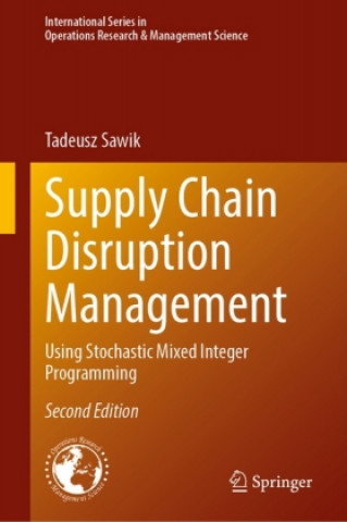 Książka Supply Chain Disruption Management Tadeusz Sawik