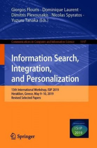 Książka Information Search, Integration, and Personalization Giorgos Flouris