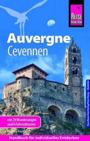 Carte Reise Know-How Reiseführer Auvergne, Cevennen mit 29 Wanderungen und 6 Fahrradtouren 