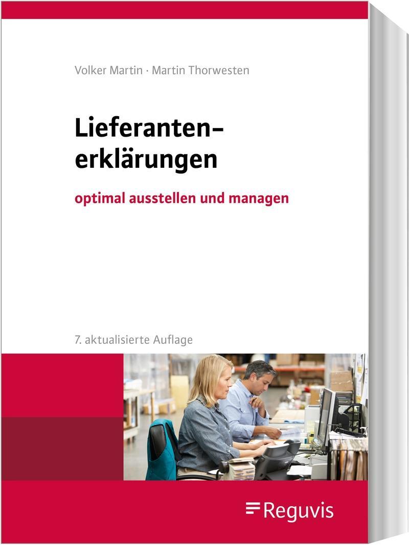 Boek Lieferantenerklärungen Martin Thorwesten