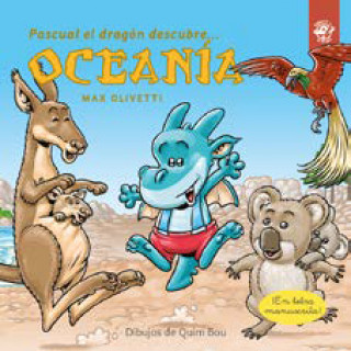 Kniha Pascual el dragon descubre Oceania MAX OLIVETTI