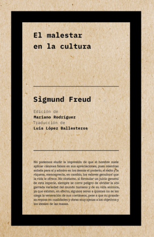 Аудио El malestar en la cultura (NE) Sigmund Freud