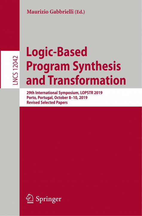 Livro Logic-Based Program Synthesis and Transformation Maurizio Gabbrielli