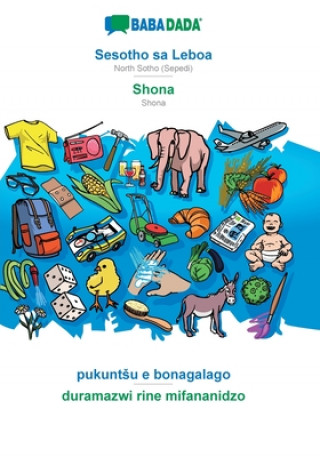 Kniha BABADADA, Sesotho sa Leboa - Shona, pukuntsu e bonagalago - duramazwi rine mifananidzo 