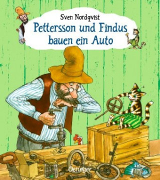 Książka Pettersson und Findus bauen ein Auto Sven Nordqvist