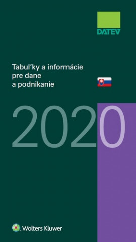 Książka Tabuľky a informácie pre dane a podnikanie 2020 Dušan Dobšovič