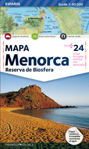 Könyv Mapa Menorca 