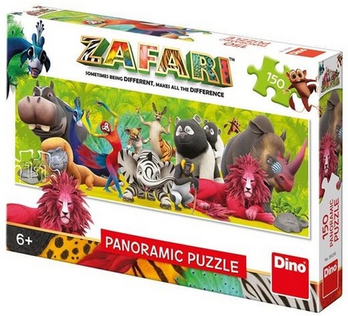 Játék Puzzle Zafari Přátelství 150 dílků 