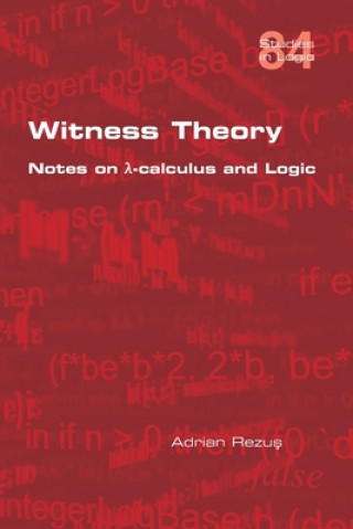 Boek Witness Theory Adrian Rezuş