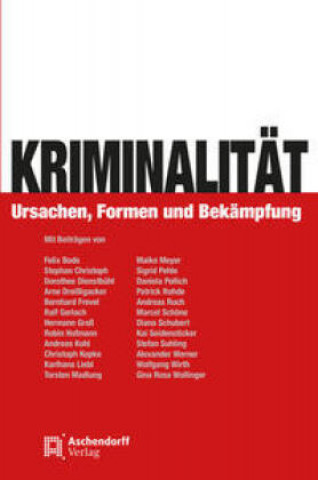 Book Kriminalität Bernhard Frevel