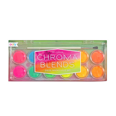Kniha Chroma Blends Watercolor Set - Neon - 13 PC Set 
