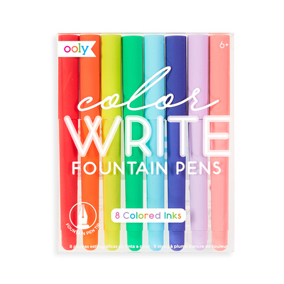Kniha Color Write Fountain Pens - Set of 8 