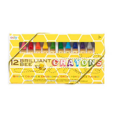 Könyv Brilliant Bee Crayons - Set of 12 