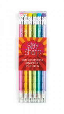 Kniha Stay Sharp Pencils - Set of 6 