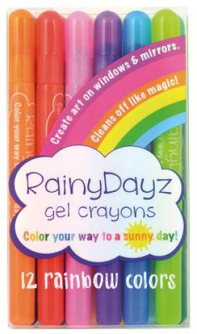 Kniha Rainy Dayz Gel Crayons - Set of 12 