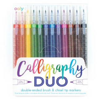Könyv Calligraphy Duo Double Ended Markers - Set of 12 