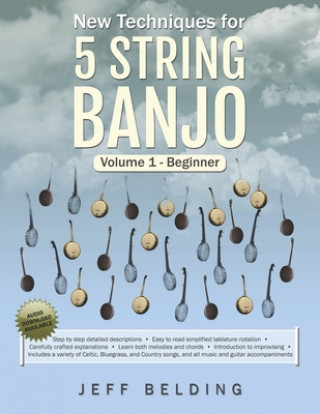 Knjiga New Techniques for 5 String Banjo 