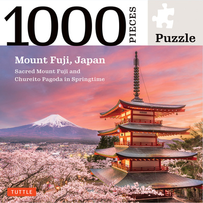 Játék Japan's Mount Fuji in Springtime- 1000 Piece Jigsaw Puzzle 