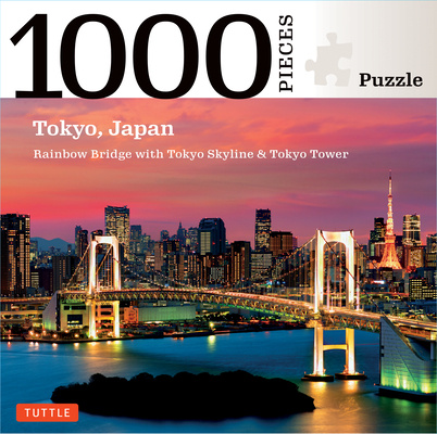 Joc / Jucărie Tokyo Skyline Jigsaw Puzzle - 1,000 pieces 