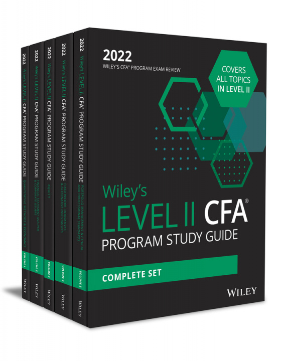 Kniha Wiley's Level II CFA Program Study Guide 2022 