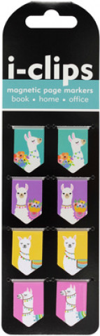Papierenský tovar Llamas I-Clips Magnetic Page Markers 
