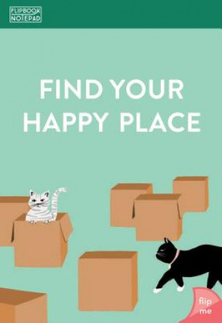 Calendar / Agendă Flipbook Notepad: Find Your Happy Place 