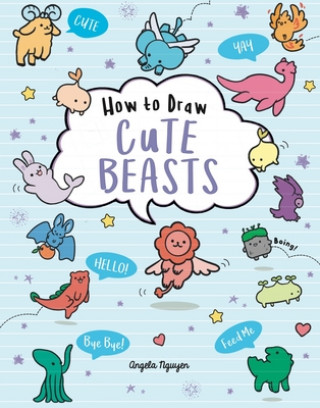 Книга How to Draw Cute Beasts: Volume 4 