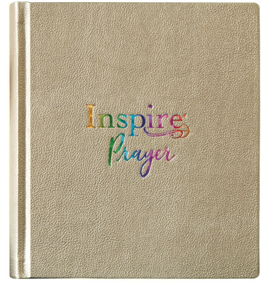 Könyv Inspire Prayer Bible NLT (Hardcover Leatherlike, Metallic Gold): The Bible for Coloring & Creative Journaling 