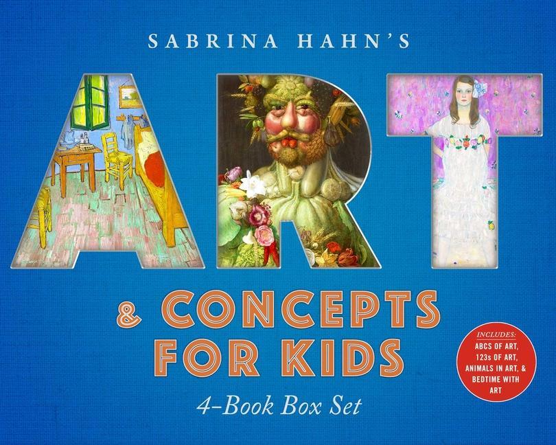 Carte Sabrina Hahn's Art & Concepts for Kids 4-Book Box Set 