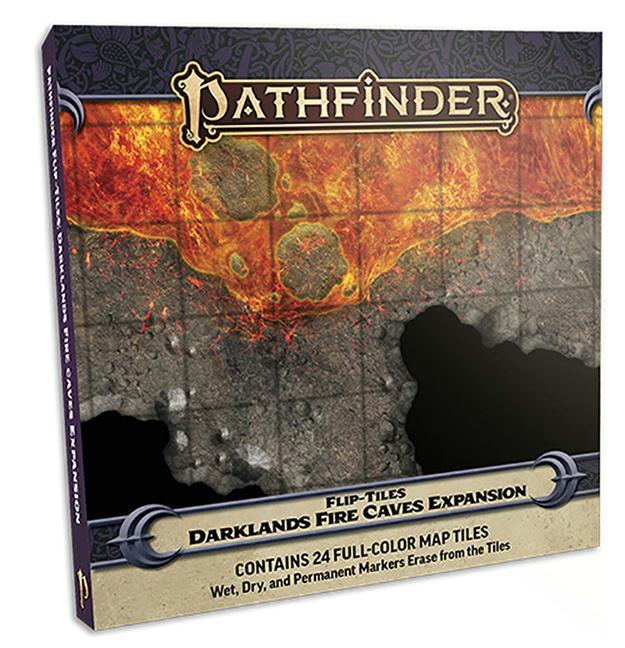 Játék Pathfinder Flip-Tiles: Darklands Fire Caves Expansion Stephen Radney-Macfarland