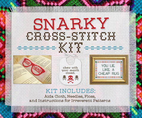 Kniha Snarky Cross-Stitch Kit 