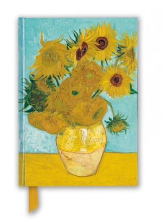 Kalendár/Diár Vincent van Gogh: Sunflowers (Foiled Blank Journal) 