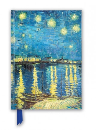Calendar / Agendă Vincent van Gogh: Starry Night over the Rhone (Foiled Blank Journal) 