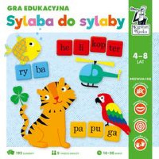 Audio Sylaba do sylaby Gra edukacyjna 