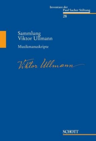 Knjiga Sammlung Viktor Ullmann 