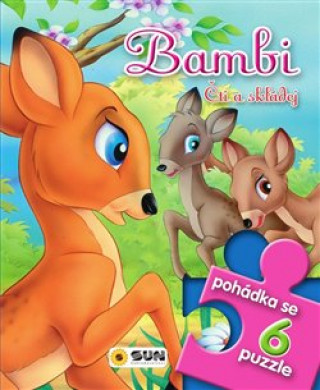 Книга Bambi Čti a skládej 