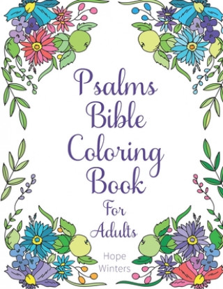 Kniha Psalms Bible Coloring Book For Adults 