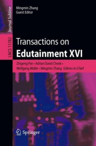 Kniha Transactions on Edutainment XVI Zhigeng Pan