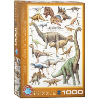 Játék Dinosaurier des Jura (Puzzle) 