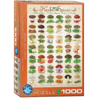 Játék Puzzle 1000 Herbs & Spices 6000-0598 