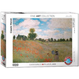 Hra/Hračka Mohnfeld (Puzzle) Claude Monet