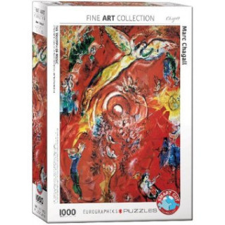 Joc / Jucărie Der Triumpf der Musik (Puzzle) Marc Chagall