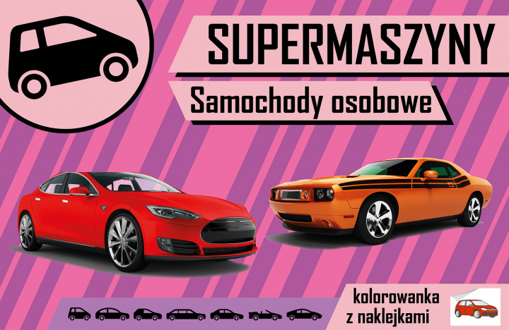 Carte Supermaszyny Samochody osobowe Kochanowska-Sabljak Agnieszka
